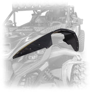 DRT Can-Am Maverick R ABS Front Fender Kit, Mud Protection