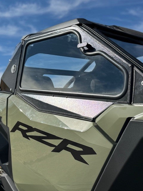 POLARIS RZR PRO S/PRO XP 2025 2-SEAT Cab Enclosure "THE VAULT" Upper Side Doors & Panels (Patent Pending)