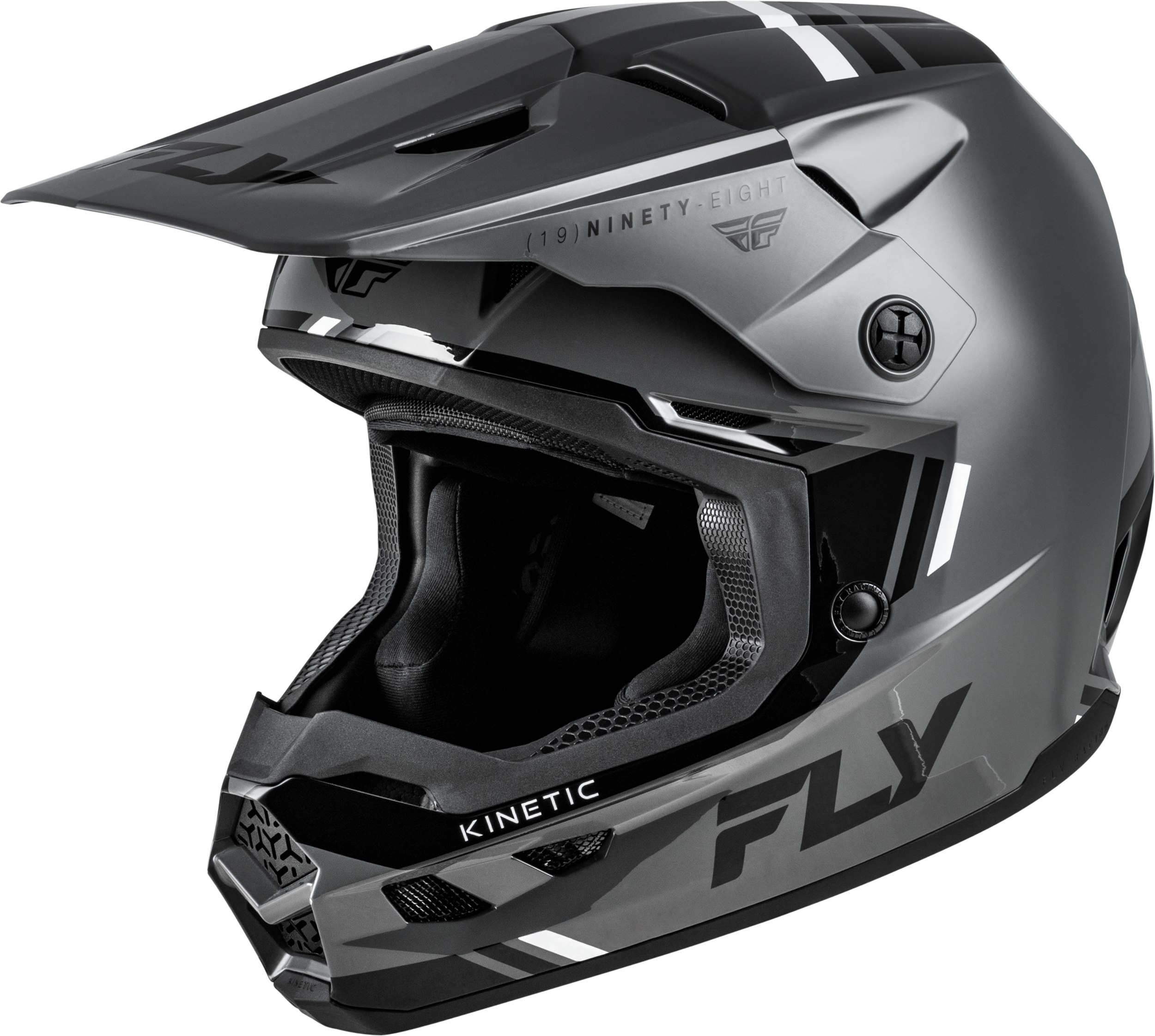 KINETIC VERDICT HELMET GREY/BLACK/WHITE