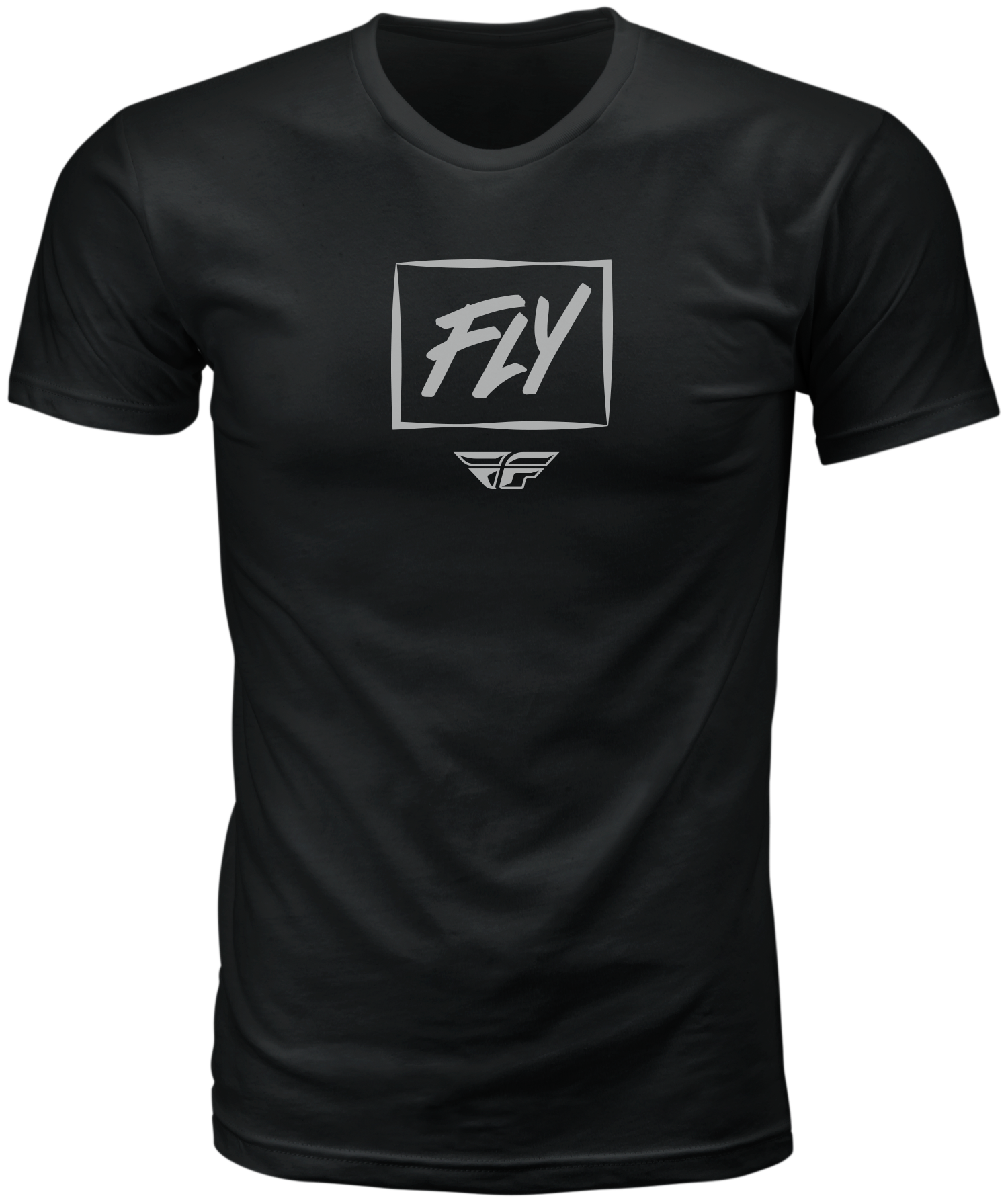 FLY ZOOM TEE BLACK MD