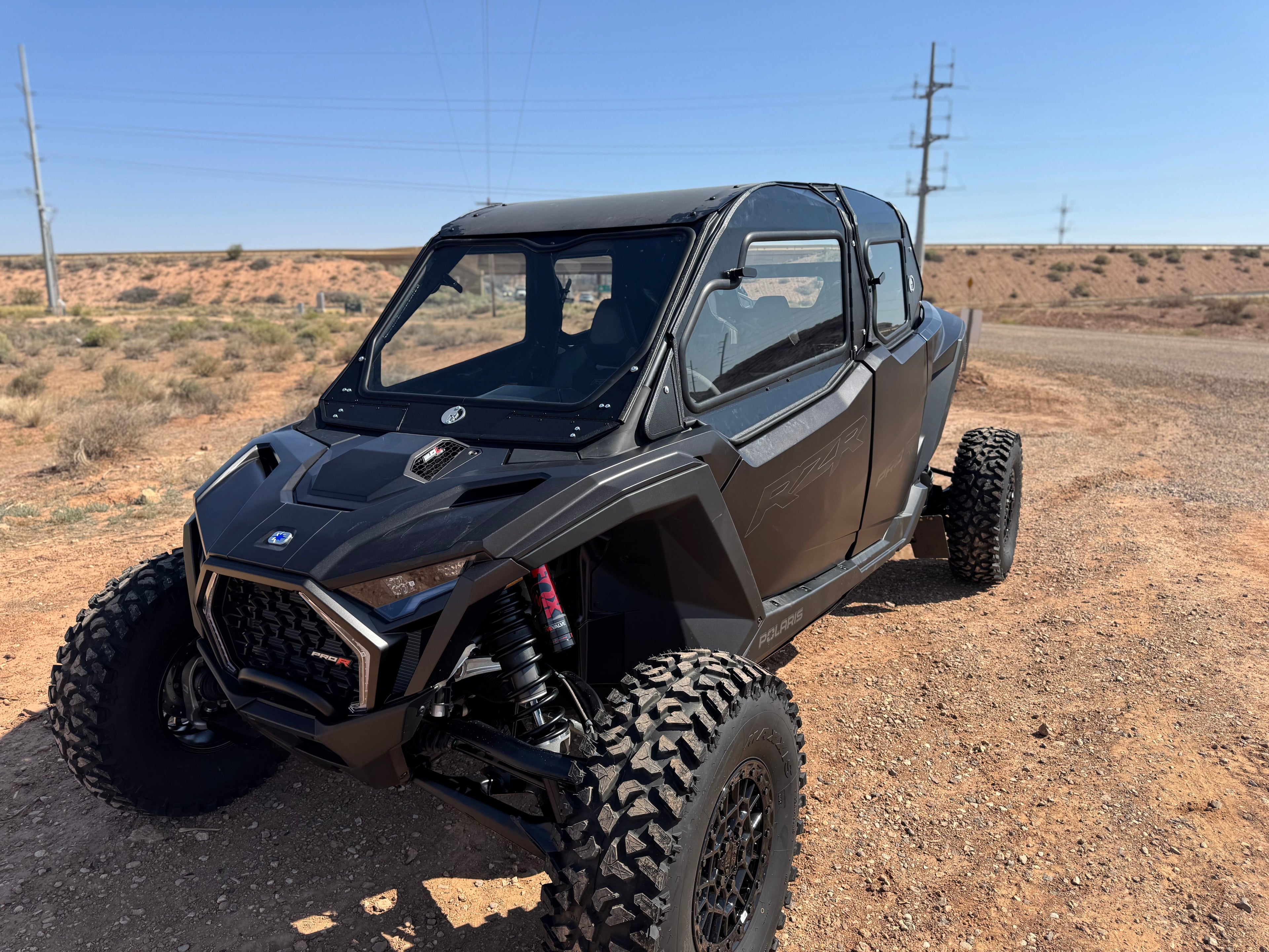 POLARIS RZR PRO R 4-SEAT 2025+ Cab Enclosure "THE VAULT" Upper Side Doors & Panels (Patent Pending)