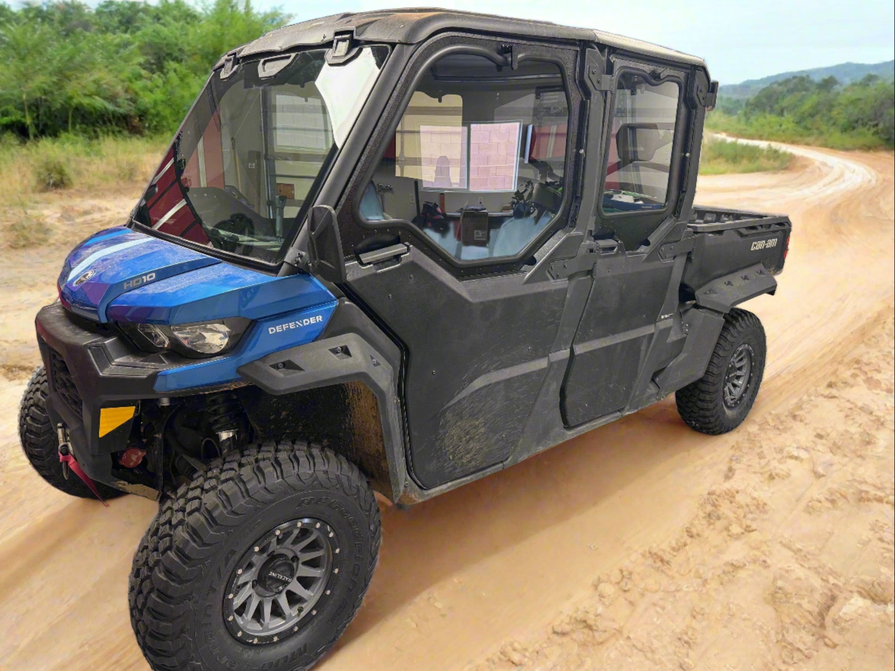 CANAM DEFENDER 4-SEAT Cab Enclosure "THE VAULT" Upper Side Doors & Panels (patent pending)