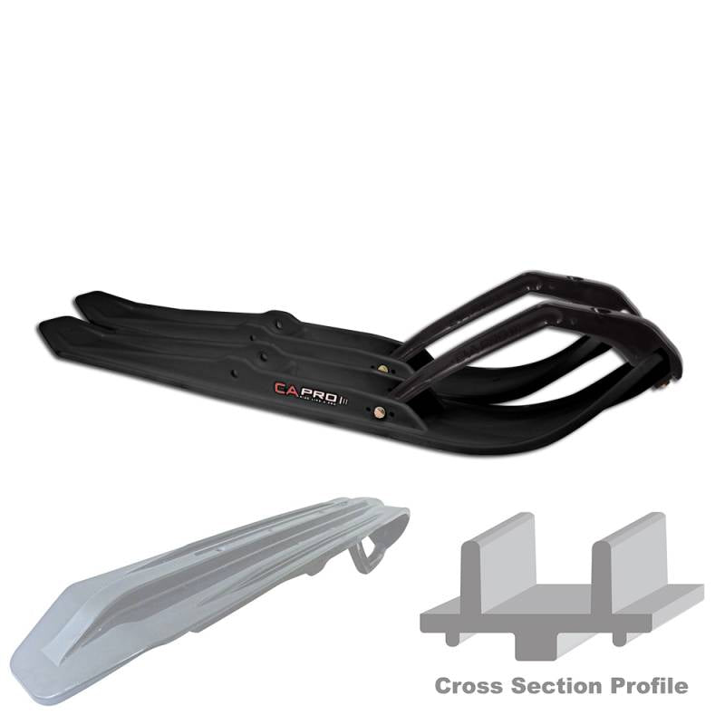 CAPRO XT SNOCROSS RACING SKI BLACK