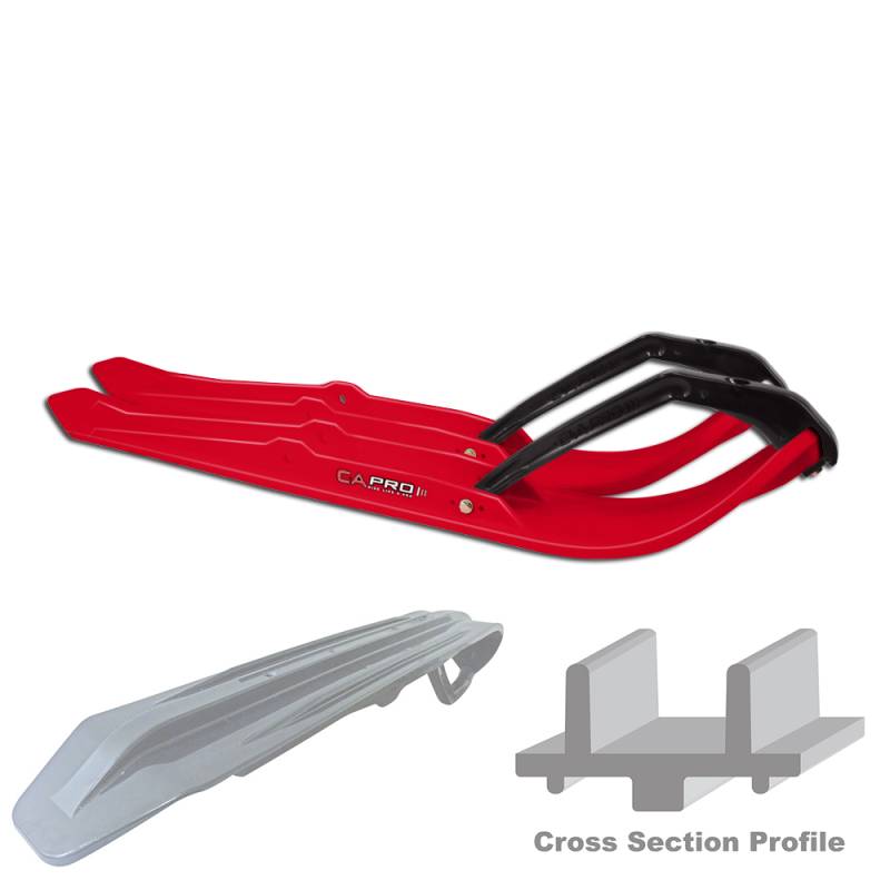 CAPRO XT SNOCROSS RACING SKI RED