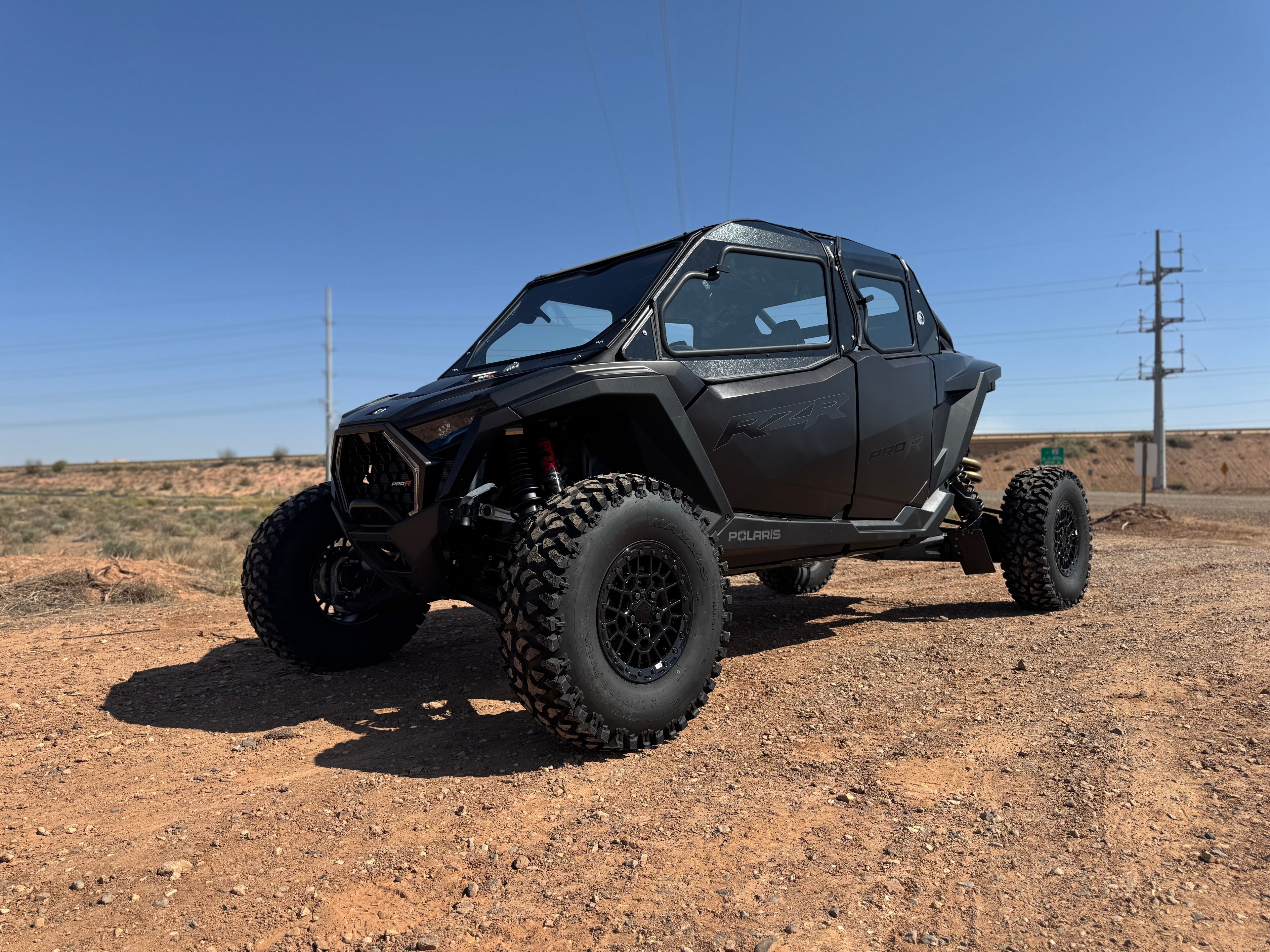 POLARIS RZR PRO R 4-SEAT 2025+ Cab Enclosure "THE VAULT" Upper Side Doors & Panels (Patent Pending)