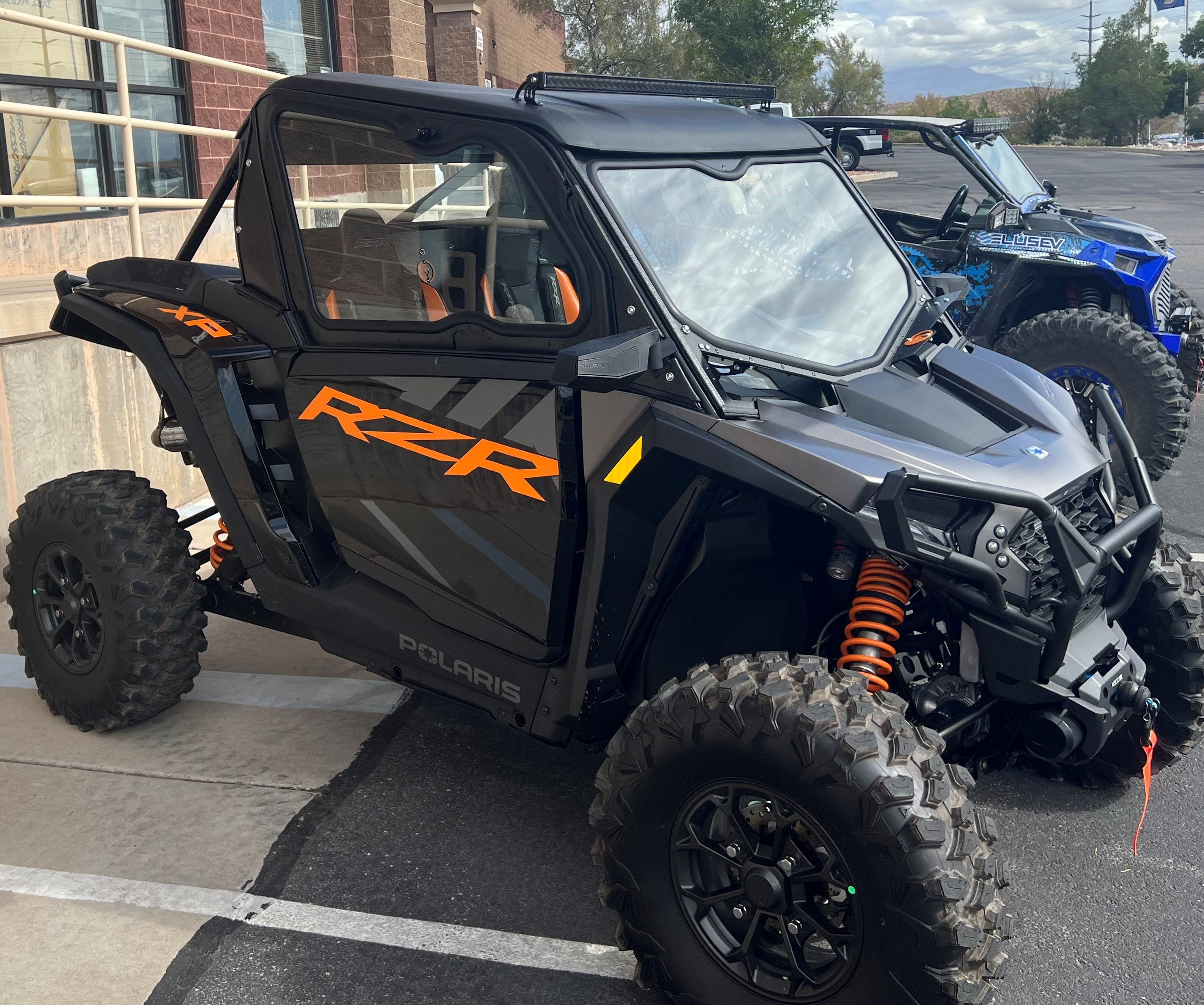 POLARIS RZR 1000XP/TURBO 2-SEAT Cab Enclosure "THE VAULT" 2024+ Upper Side Doors & Panels (Patent Pending)
