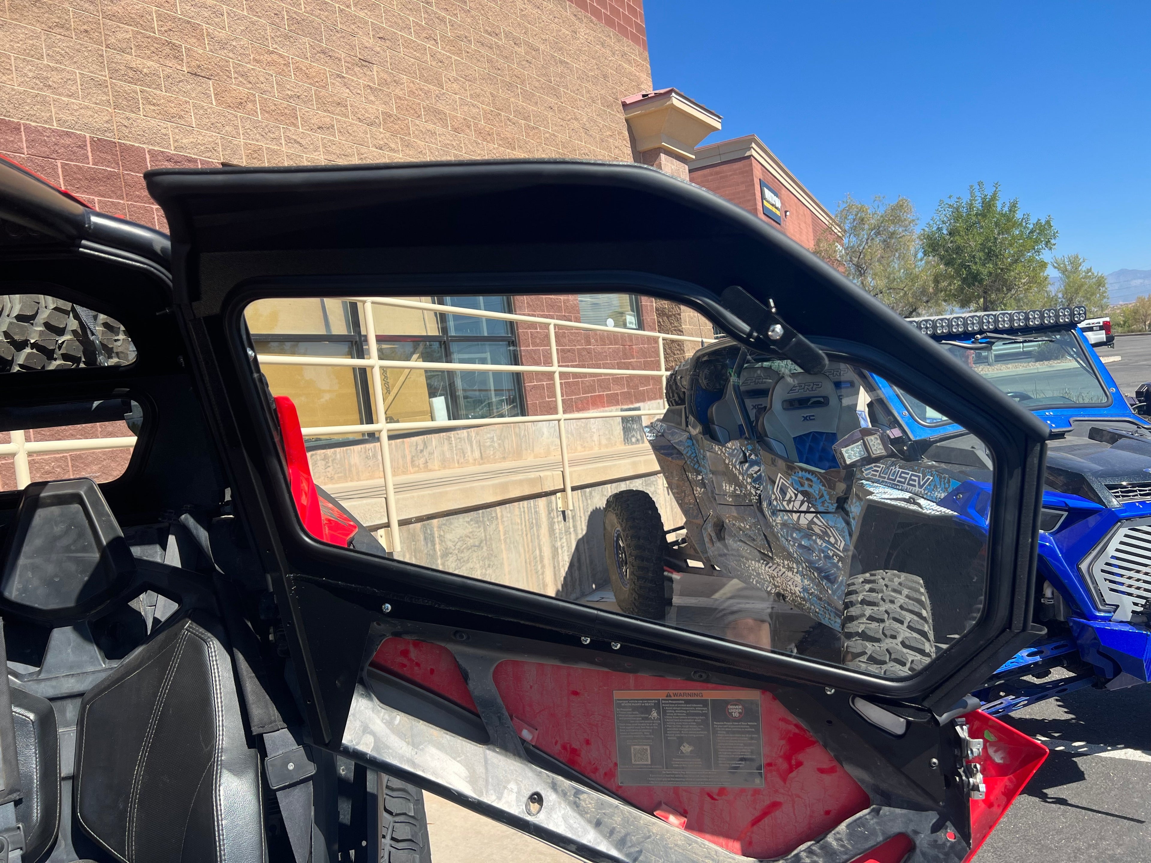 POLARIS RZR PRO XP / Turbo R 2-SEAT Cab Enclosure 2019-24 "THE VAULT" Upper Side Doors & Panels (Patent Pending)