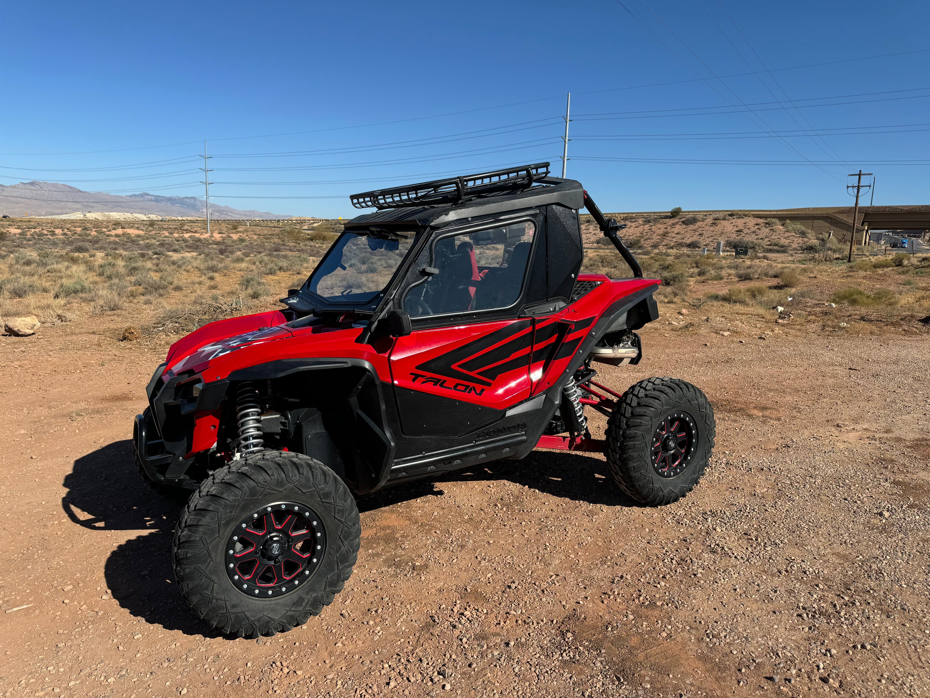 HONDA TALON 1000 2-SEAT Cab Enclosure "THE VAULT" 2019-25 Upper Side Doors & Panels (Patent Pending)
