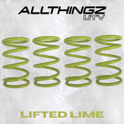 Polaris RZR Pro R 4 Seater Tender Spring Kit (Walker Evans Shocks)