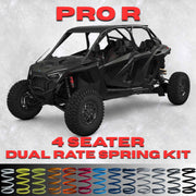 Polaris RZR Pro R 4 Seater Dual Rate Spring Kit (Universal Shock Fitment)