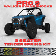 Polaris RZR Pro S 2 Seater Tender Spring Kit (Walker Evans Shocks)