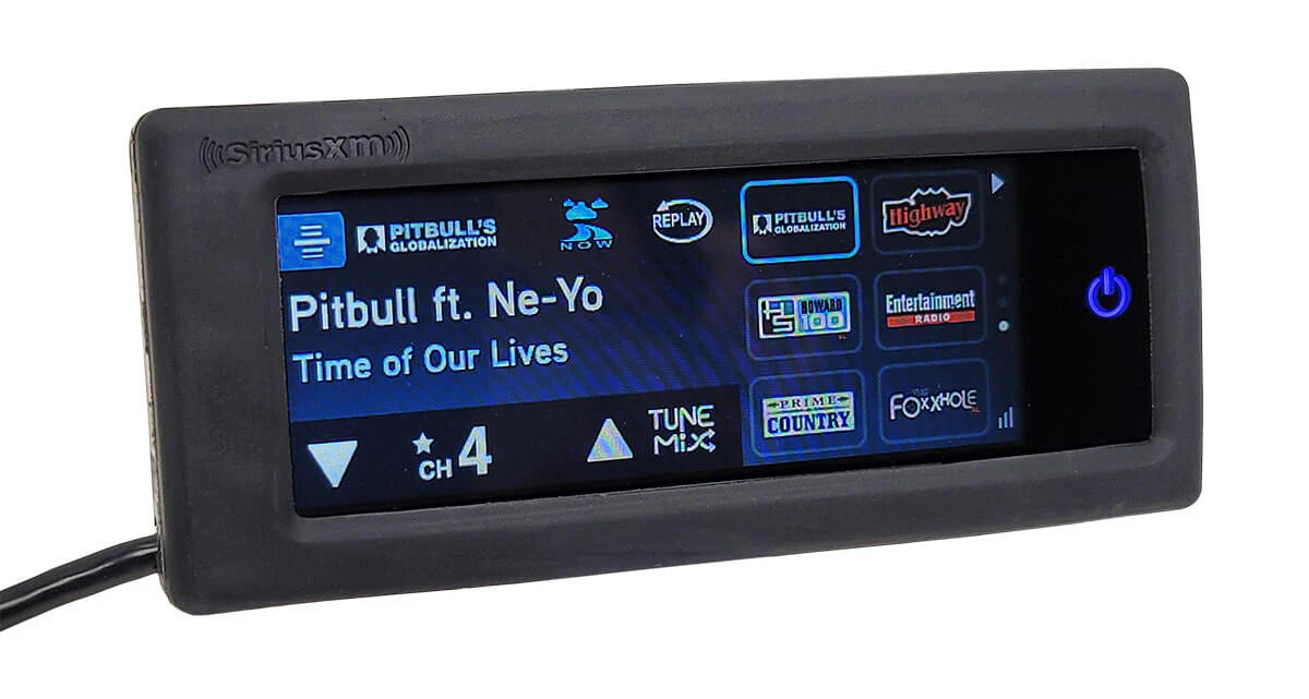 SiriusXM Radio UTV Installation Kit with Touch Screen Controller