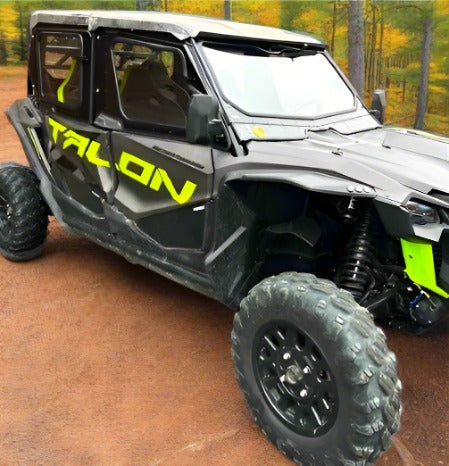 HONDA TALON 1000 4-SEAT Cab Enclosure "THE VAULT" 2019-2025 Upper Side Doors & Panels (Patent Pending)