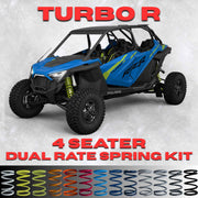 Polaris RZR Turbo R 4 Seater Dual Rate Spring Kit (Universal Shock Fitment)