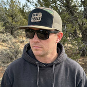 Toxix - Camo 7 Panel Snapback Trucker Hat