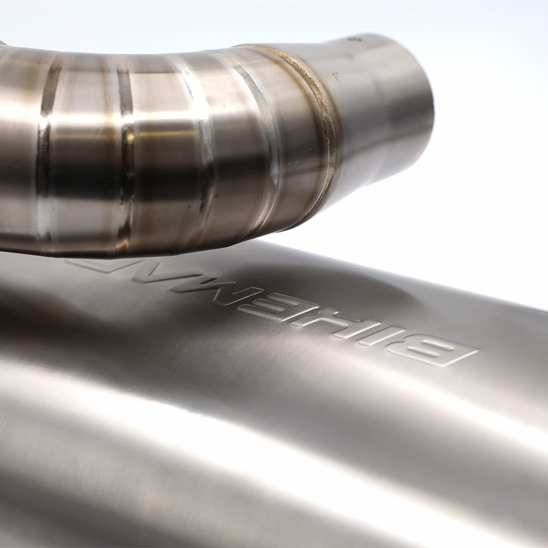 RZR PRO-R TITANIUM CENTER EXIT SLIP ON EXHAUST - SKU: 17-334-T