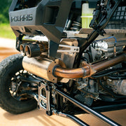 2020-2025 Polaris RZR Pro XP/XP4 Turbo Center Exit Sport Pro Dual Tip Muffler