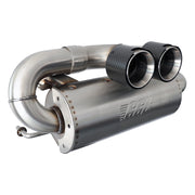 2020-2025 Polaris RZR Pro XP/XP4 Turbo Center Exit Sport Pro Dual Tip Muffler