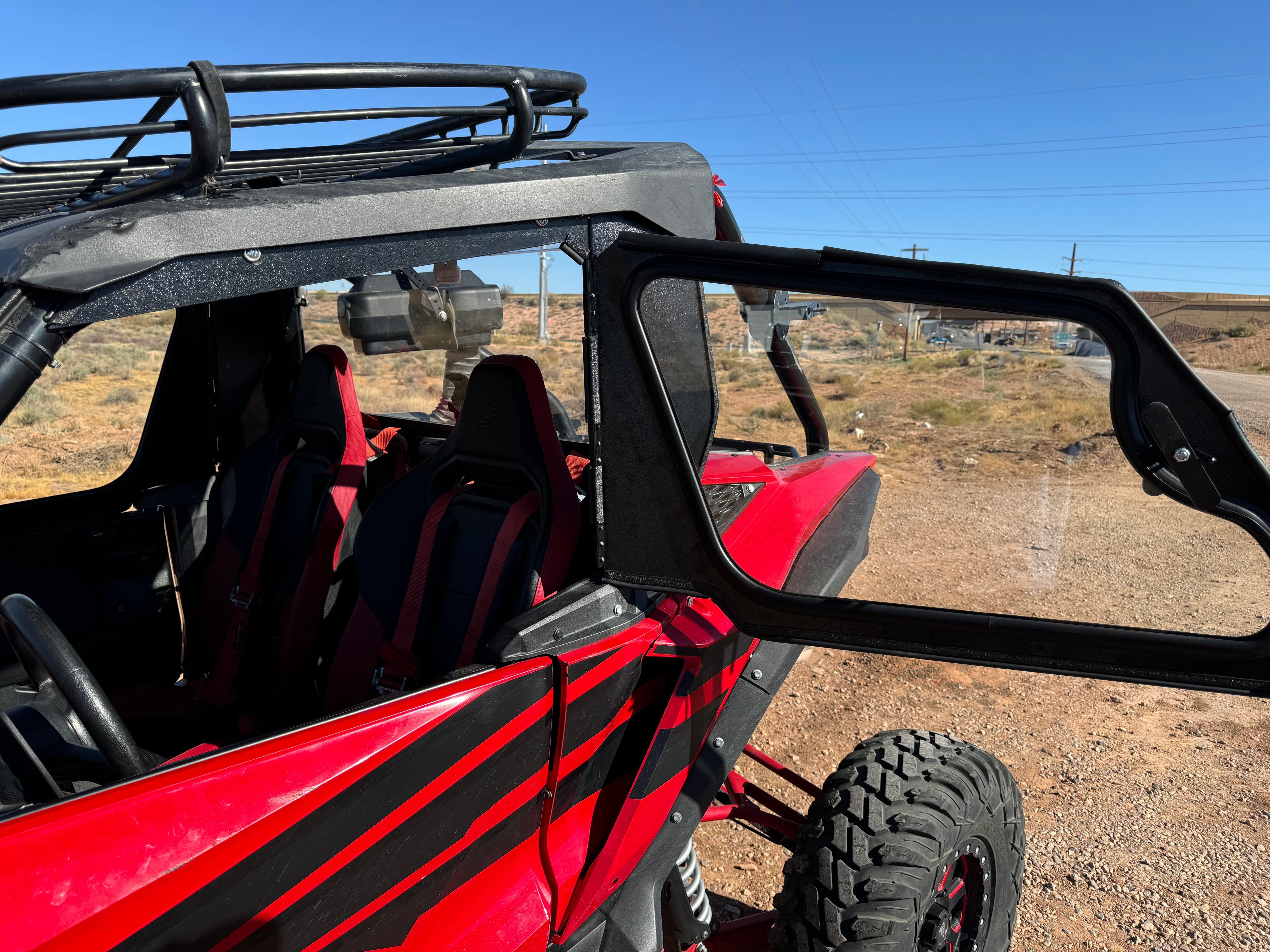 HONDA TALON 1000 2-SEAT Cab Enclosure "THE VAULT" 2019-25 Upper Side Doors & Panels (Patent Pending)