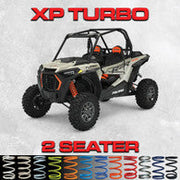 Polaris RZR XP Turbo 2 Seater Tender Spring Kit (Fox Shocks)